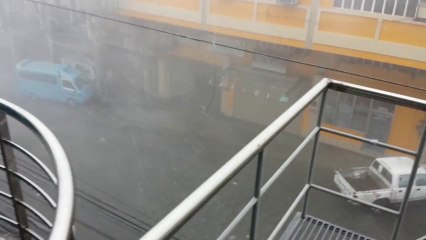 Evacuee's video shows typhoon's arrival in Tacloban