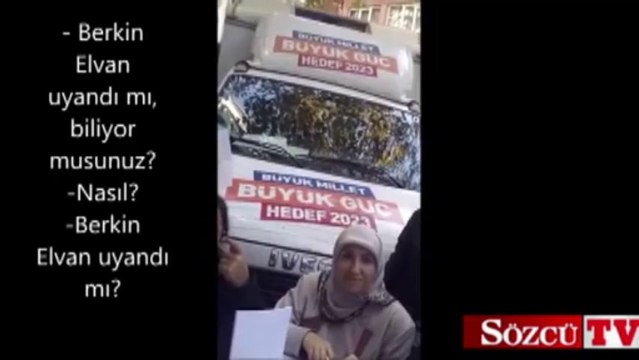 AKP standına gidip Berkin Elvan uyandı mı diye sordular