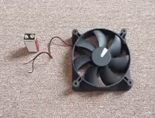 Must Watch : Run fan without Power ;)