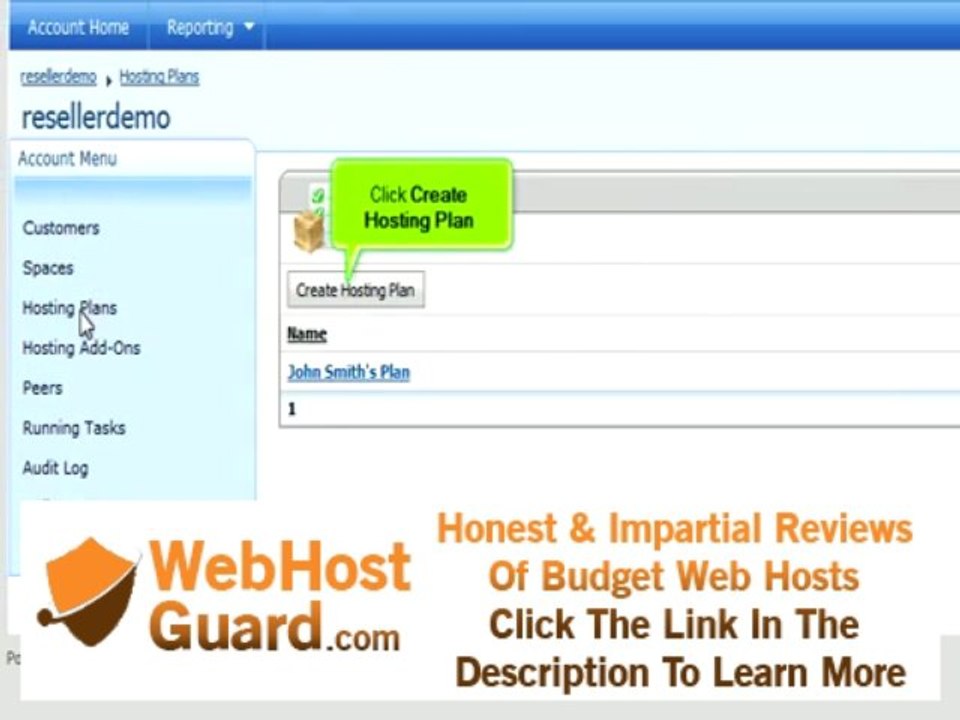 How to create hosting plans in WebsitePanel (Reseller) - Canuck Internet Inc.