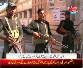 FC arrest suspected militant in Chaman, recover suicide jackets