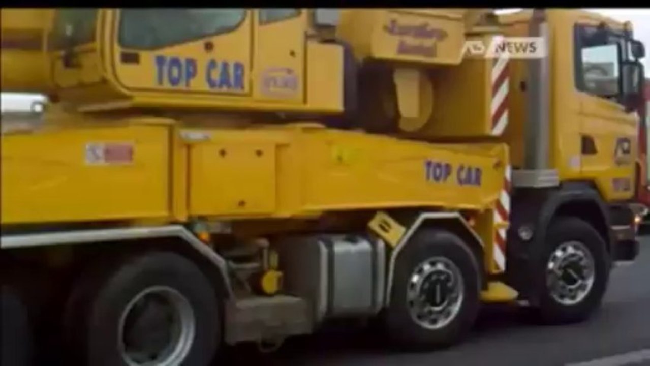 TIR SI ROVESCIA, TANGENZIALE BLOCCATA, TRAFFICO PARALIZZATO