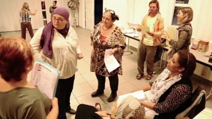 Répétition de la Création « Yam, Odette, Khadija, Aminata… Tissé métisse 2013