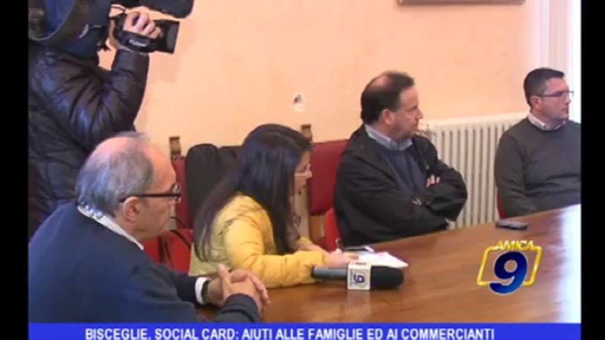 Video Bisceglie | Social Card: aiuti alle famiglie ed ai commercianti