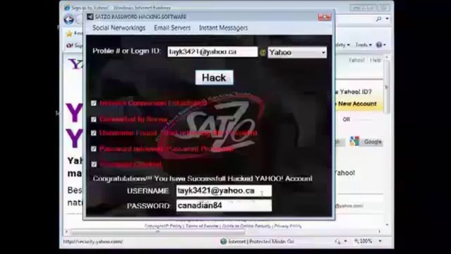 Hack Yahoo Password Multi Hacking Software - 100% Working See Proof 2013 (New) -1
