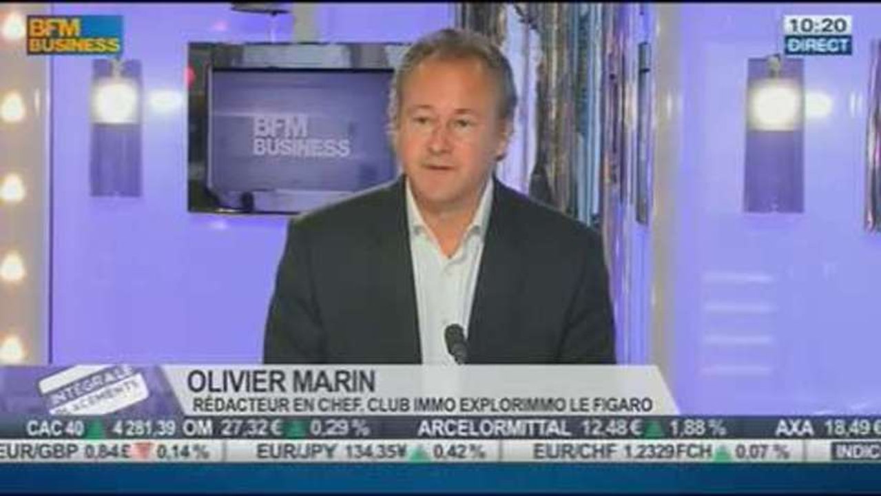 Immobilier neuf: les ventes reculent, Olivier Marin, dans Intégrale Placements – 14/11