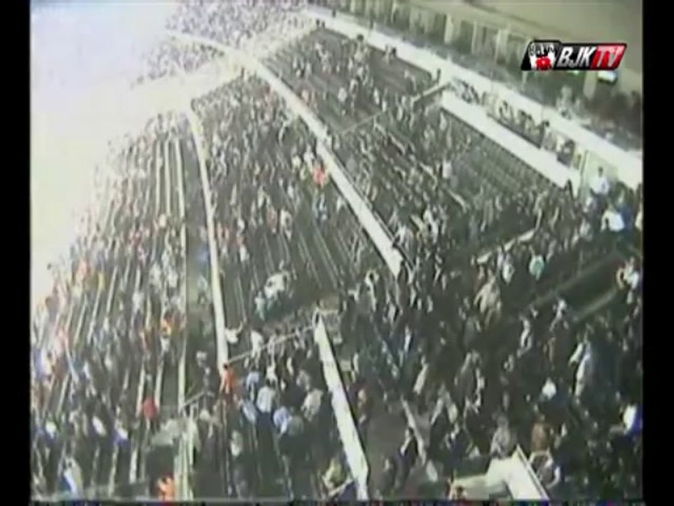 BEŞİKTAŞ ORDUSPOR MAÇINDA TRİBÜNDE YAŞANAN OLAYLAR