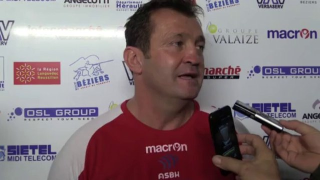 7e journée Pro D2 ASBH - Pau : Réaction Christophe Hamacek