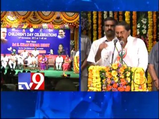 CM Kiran's inspirational speech on Children's Day