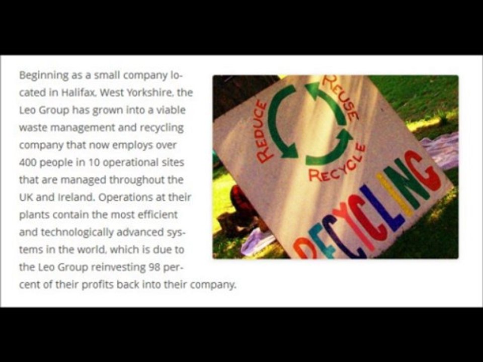 Leo Group Leads the Way in Waste Management & Recycling