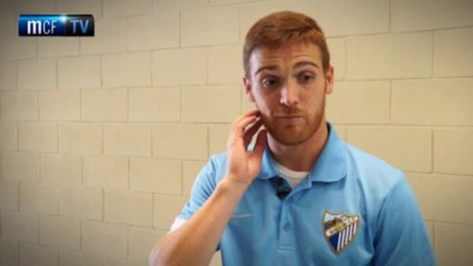 Antunes: "El Málaga confió en mi trabajo y me ha permitido volver a la selección"