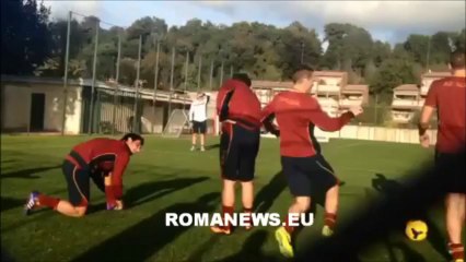 QUI TRIGORIA - Allenamento della ROMA - 8 Novembre