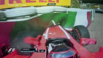 F1 2013 Japan FP1 - J.Bianchi Crash (HD)