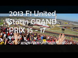 F1 United State GRAND PRIX 2013 Hd Videos Stream