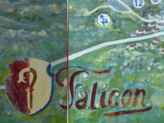 Falicon, fête en fleurs