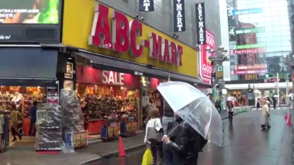 Osaka(de nuit)  - Tokyo (de jour)