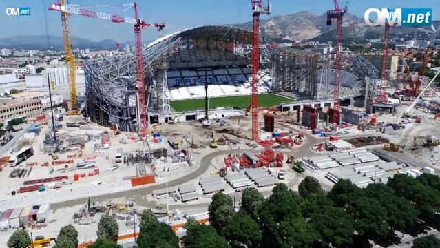 Time lapse : les cinq derniers mois du Vélodrome