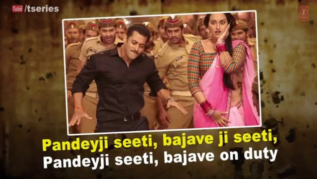 Dabangg 2 Pandey Jee Full Song Remix with Lyrics (Audio) _ Salman Khan, Sonakshi Sinha
