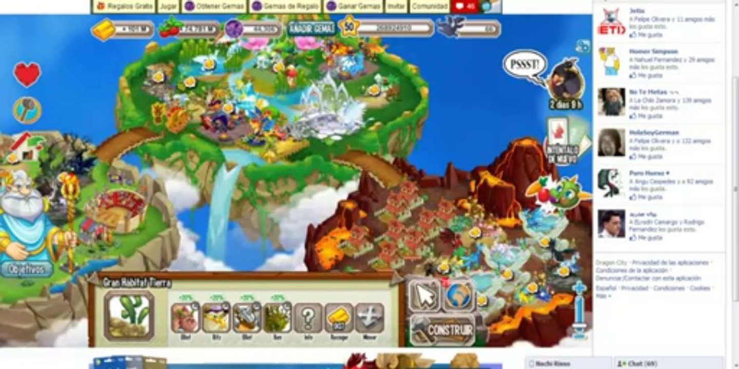 Hack dragon city 2013 (gemas comida y oro 100M)