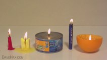 How to Make 5 Emergency Candles - Life Hacks