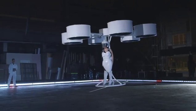 Lady Gaga Introduces World’s First Flying Dress
