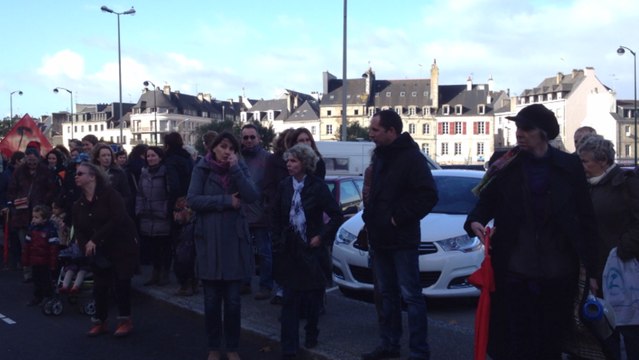 Manifestation contre les nouveaux rythmes scolaires