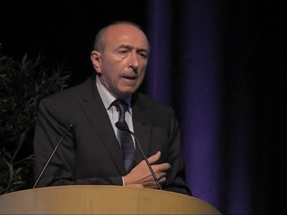 Allocution M. Gérard Collomb, Sénateur et Maire de Lyon
