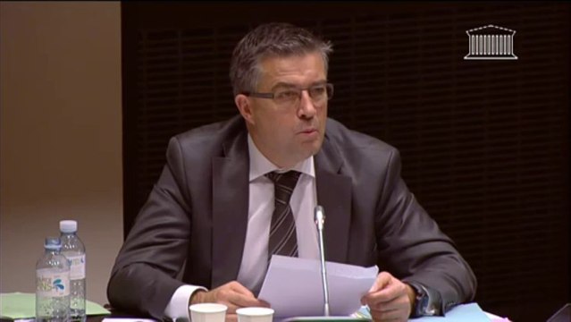 7 novembre 2013, Examen du projet de loi de finances 2014-mission transports : Bertrand Pancher déplore le désengagement de l'Etat en matière de politique des transports et un manque de vision à long terme