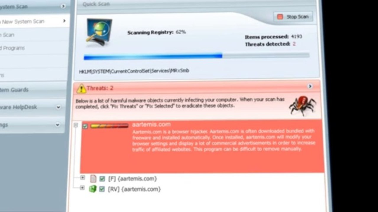 How to Uninstall Aartemis.com