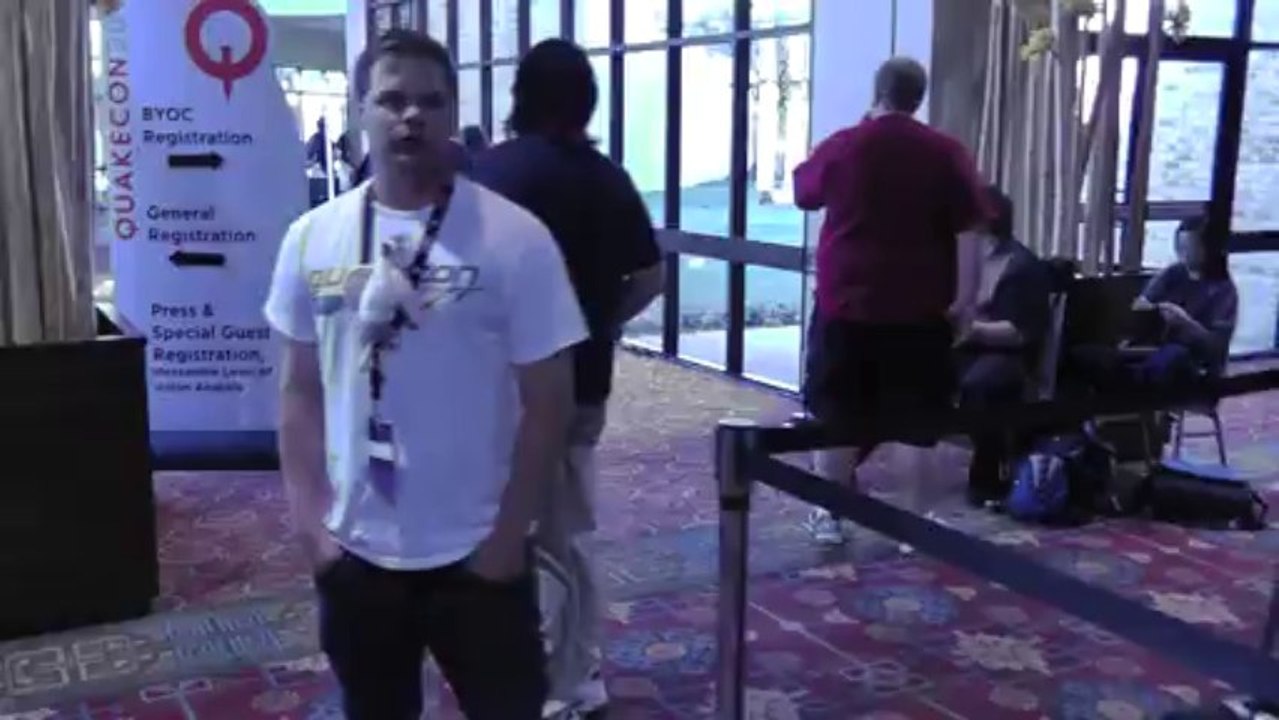 Line during the previous day @ Quakecon 2011