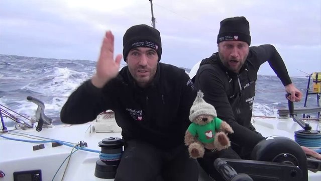 Jour 8 - Initiatives-Coeur (IMOCA) - Transat Jacques Vabre 2013