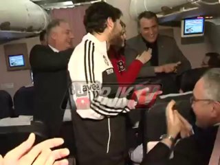 Beşiktaşımız'ın Elazığ'dan İstanbul'a Uçakla Dönüş Yolculuğundan Görüntüler