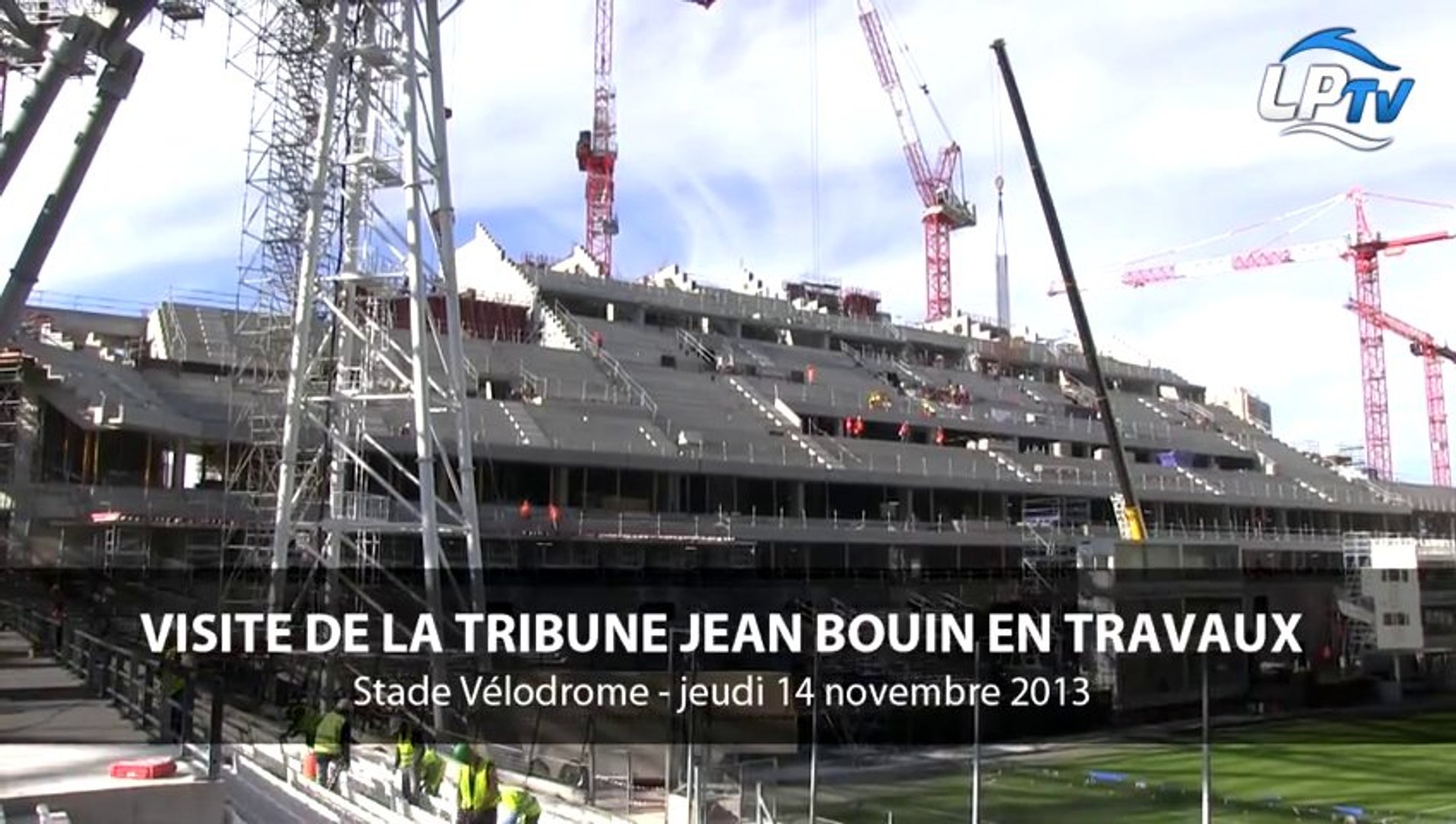 Stade Vél : le point sur les travaux de Jean Bouin - Vidéo Dailymotion