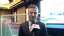 David Beckham Stays Casual As He Talks Business in Miami