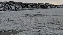 Fleuve gelé