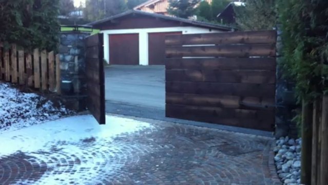 Portail battant avec motorisation SOMFY MULTI PRO