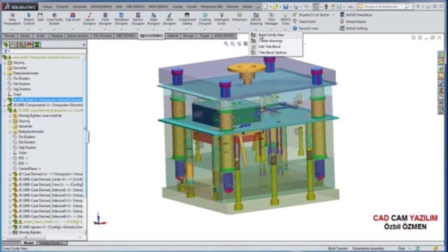 IMOLD-17 Kalıp Tasarımı Biterken