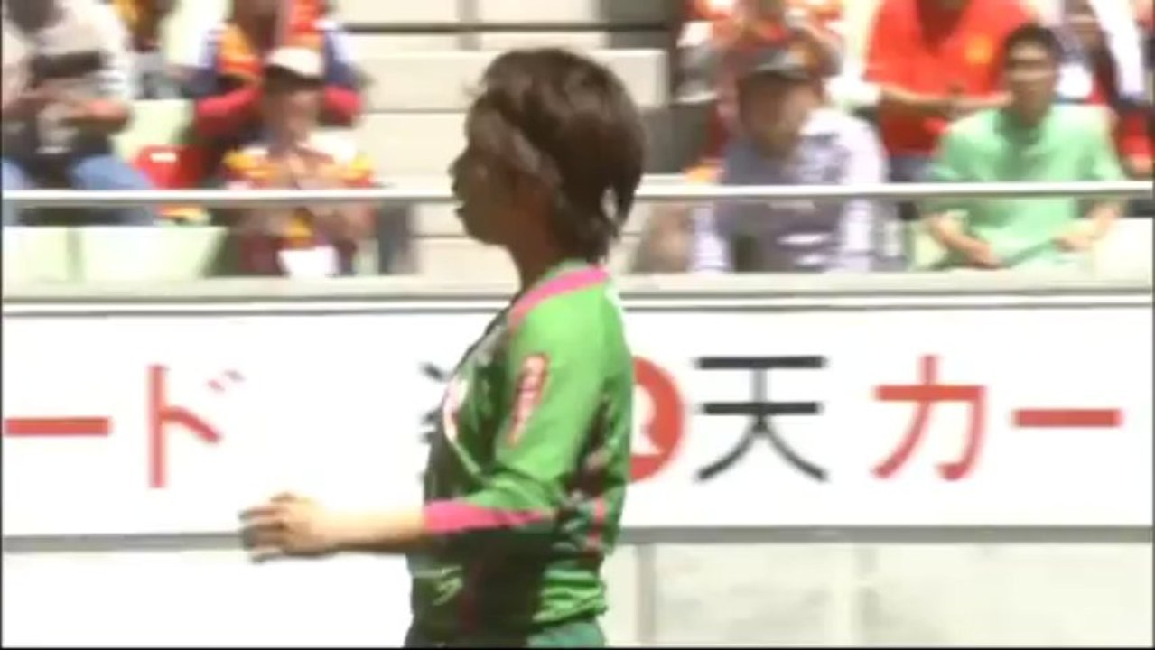 【なでしこL2013第8節】ベレーザの田中美南（19）がINAC神戸戦で超絶個人技＆スーパーミドル！切り返しシュート！ハイライト（華麗な反転シュート）