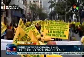 Expresidenta del partido colombiano Unión Patriótica volvió del exilio