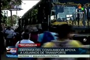 Protestan en Nicaragua contra tarjeta de transporte público