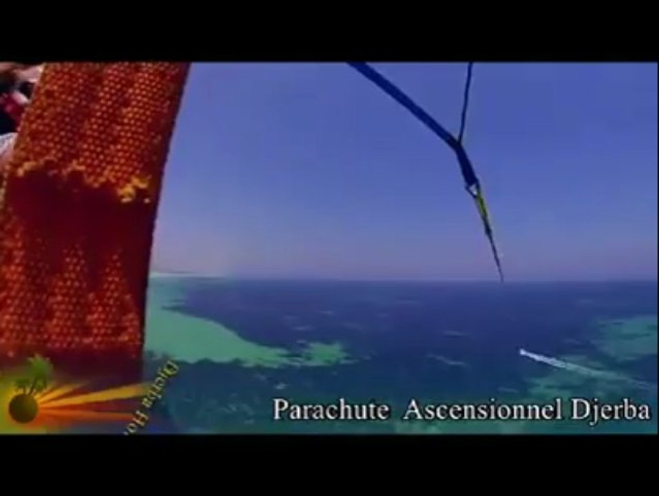 DJERBA by sky [Parachute ascensionnel Djerba] ! :)