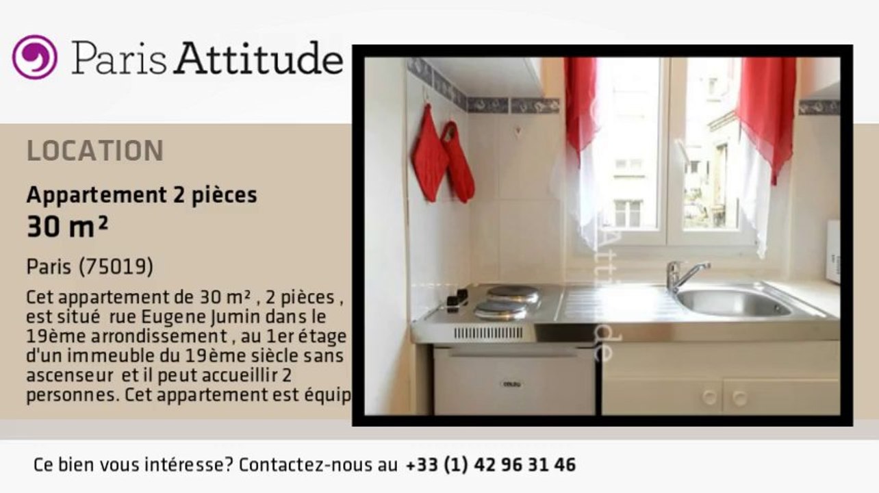 Appartement 1 Chambre à louer - Cité des Sciences/ La Villette, Paris - Ref. 8488