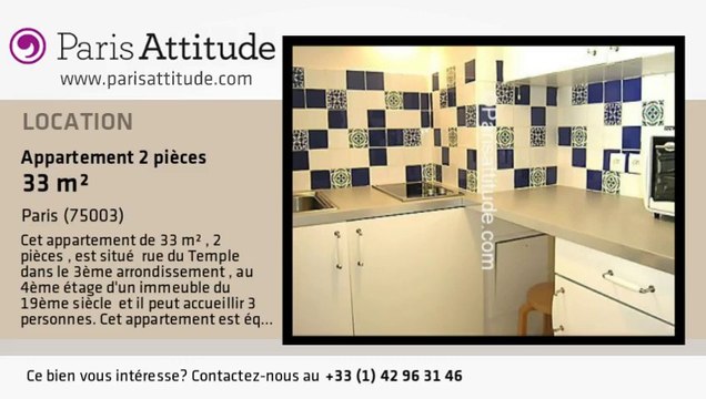 Appartement 1 Chambre à louer - Temple, Paris - Ref. 6320