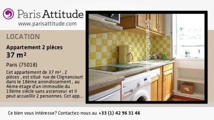 Appartement 1 Chambre à louer - Jules Joffrin - Mairie du 18ème, Paris - Ref. 6311