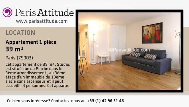 Appartement Studio à louer - Musée Picasso, Paris - Ref. 7715