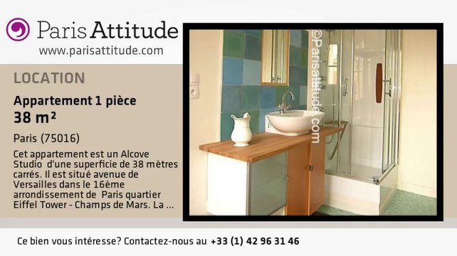 Appartement Alcove Studio à louer - Maison de la Radio, Paris - Ref. 1719