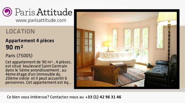 Appartement 3 Chambres à louer - Quartier Latin/St Michel, Paris - Ref. 3787