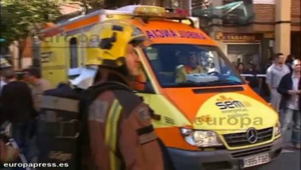 Un herido grave por una deflagración en Barcelona