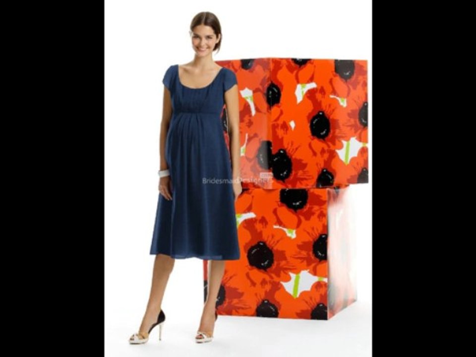 Navy Blue Bridesmaid Dresses