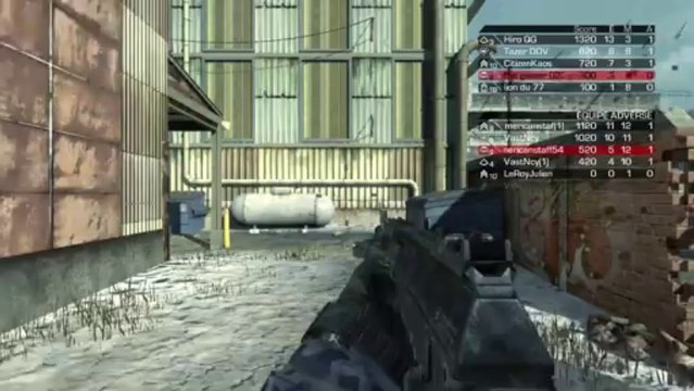 (thegamer) call of duty ghost match a mort par équipe sur freight